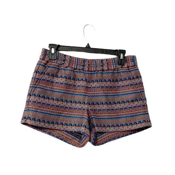 J. Crew Factory Pants - 🟢J. Crew Factory Jacquard Multicolor Boardwalk Shorts Size 0
